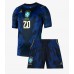 Dječji Nogometni Dres Brazil Lucas Paqueta #20 Gostujuci SP 2026 Kratak Rukav (+ Kratke hlače)